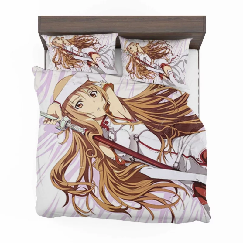 Asuna Yuuki A Resilient Warrior Anime Bedding Set 1