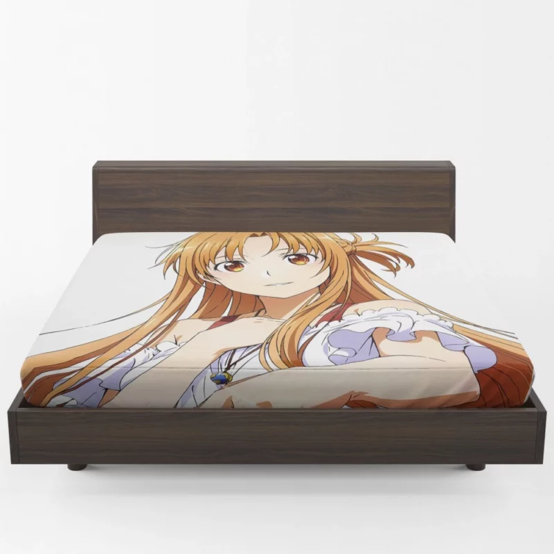 Asuna Yuuki A Sword Art Online Icon Anime Fitted Sheet 1