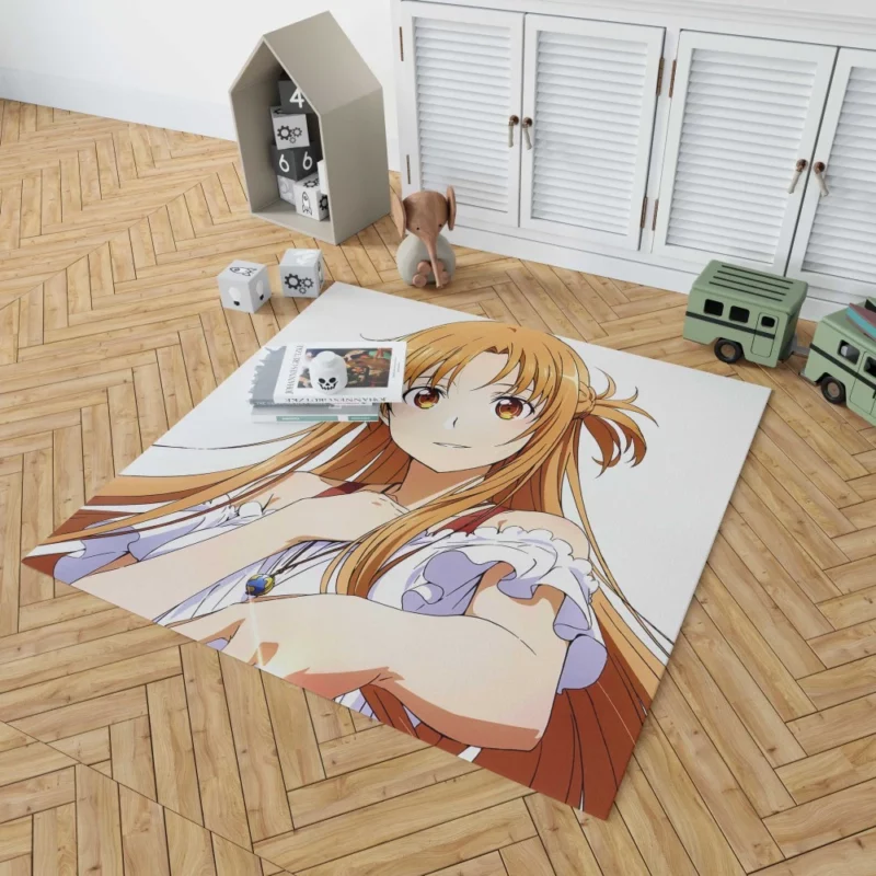 Asuna Yuuki A Sword Art Online Icon Anime Rug 1