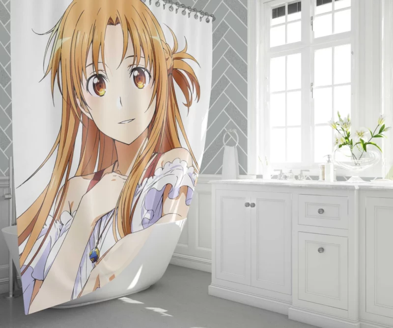 Asuna Yuuki A Sword Art Online Icon Anime Shower Curtain 1