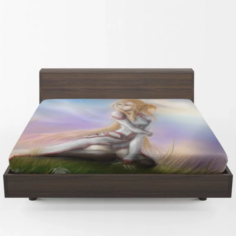 Asuna Yuuki Adventures Anime Fitted Sheet 1