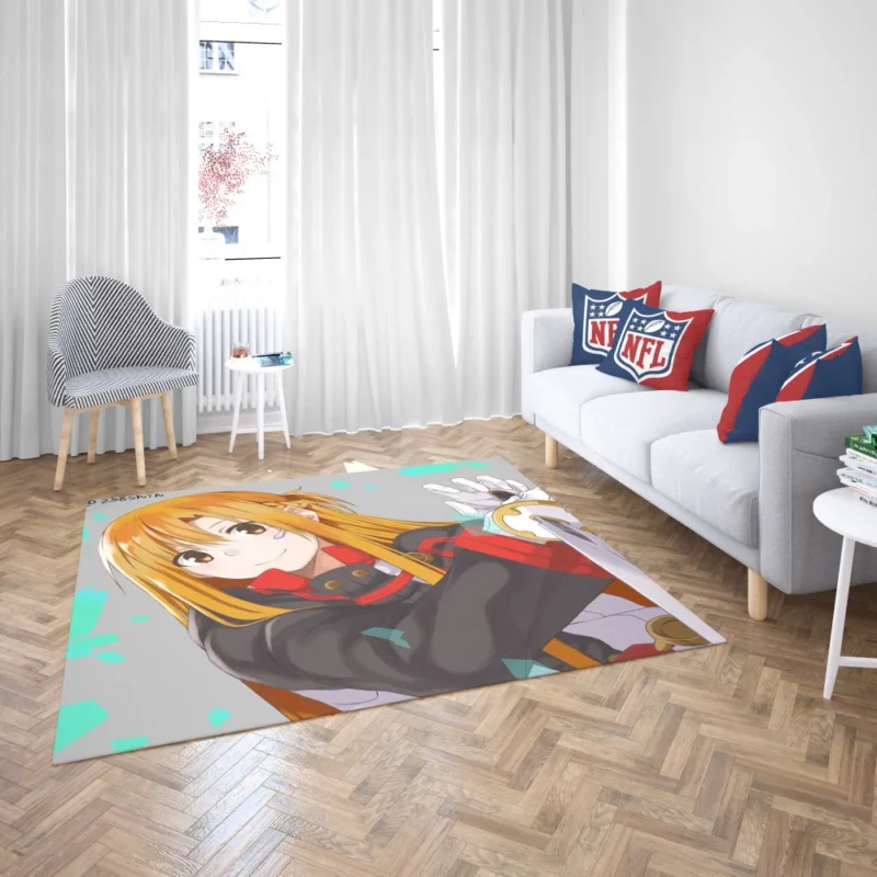 Asuna Yuuki Ascending Ordinal Scale Anime Rug 2