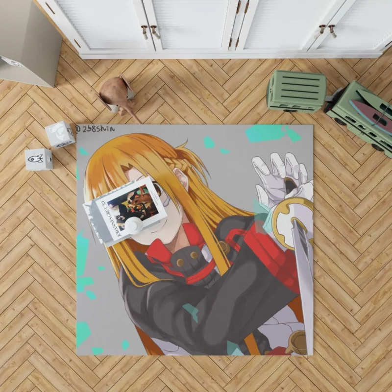 Asuna Yuuki Ascending Ordinal Scale Anime Rug