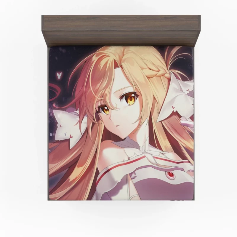 Asuna Yuuki Captivating Sword Art Online Anime Fitted Sheet