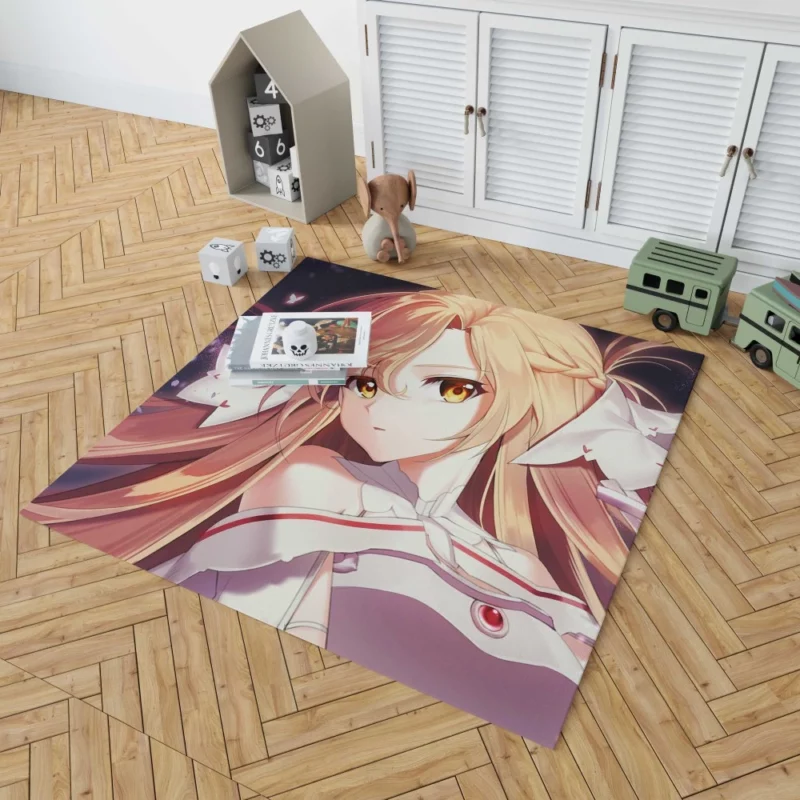 Asuna Yuuki Captivating Sword Art Online Anime Rug 1