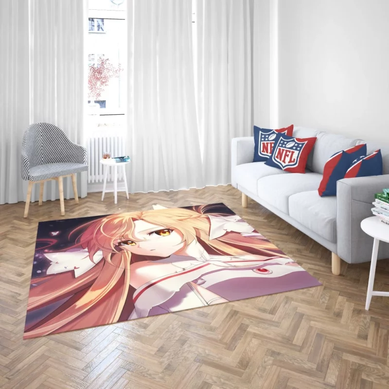 Asuna Yuuki Captivating Sword Art Online Anime Rug 2