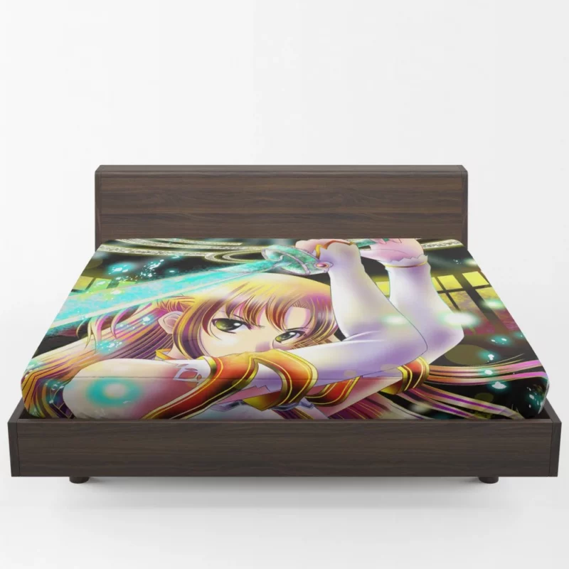 Asuna Yuuki Defining Sword Art Online Anime Fitted Sheet 1