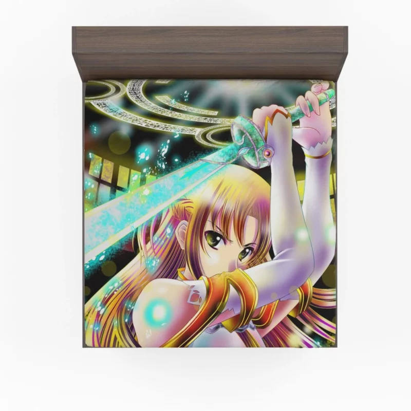 Asuna Yuuki Defining Sword Art Online Anime Fitted Sheet