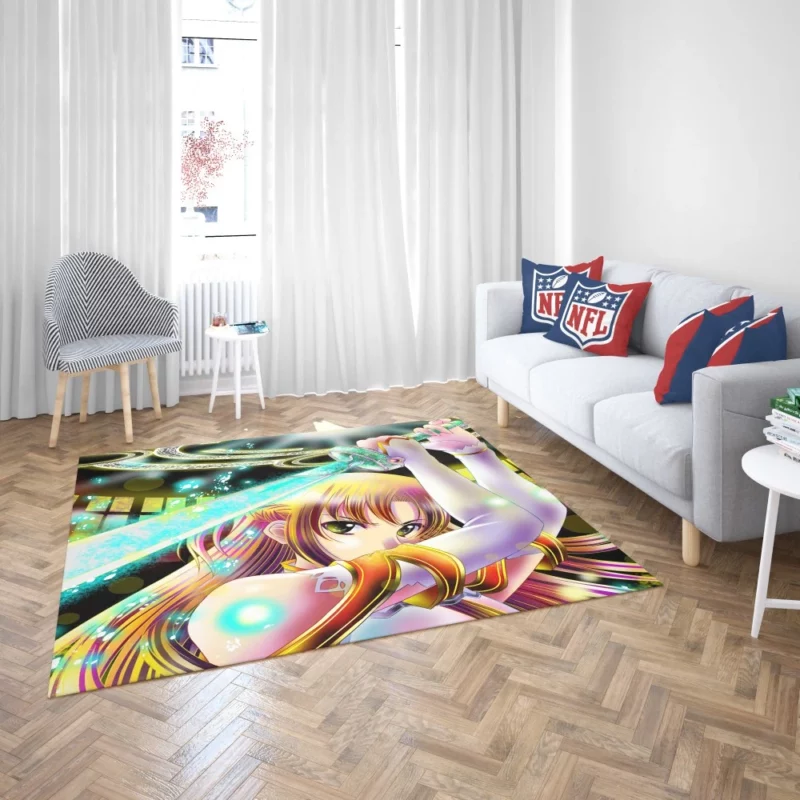 Asuna Yuuki Defining Sword Art Online Anime Rug 2