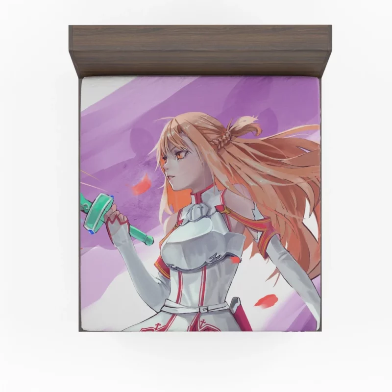 Asuna Yuuki Digital Duelist Anime Fitted Sheet