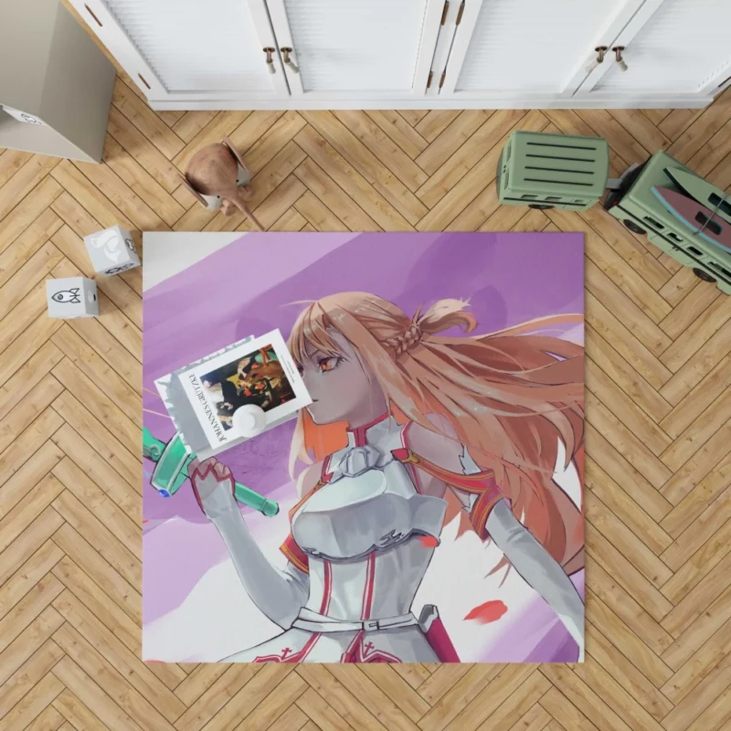 Asuna Yuuki Digital Duelist Anime Rug