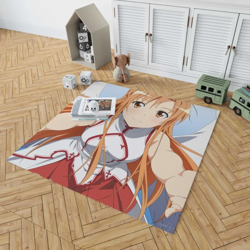 Asuna Yuuki Embodiment of Strength Anime Rug 1