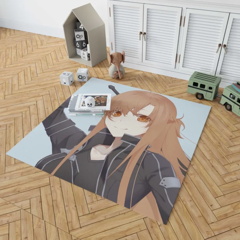 Asuna Yuuki Epic Exploits in VR Anime Rug 1