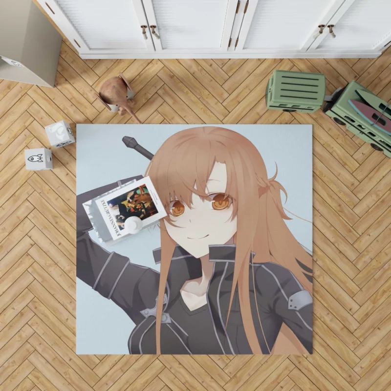 Asuna Yuuki Epic Exploits in VR Anime Rug