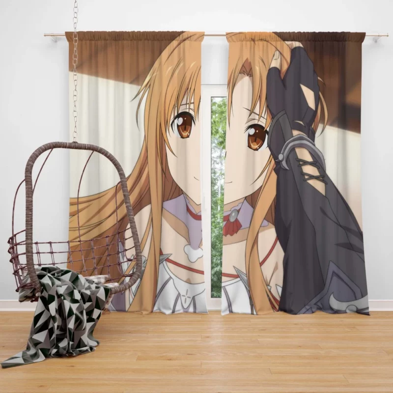 Asuna Yuuki Gaming Legend Anime Curtain