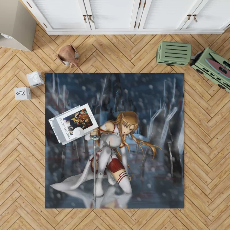 Asuna Yuuki Heart of Sword Art Online Anime Rug