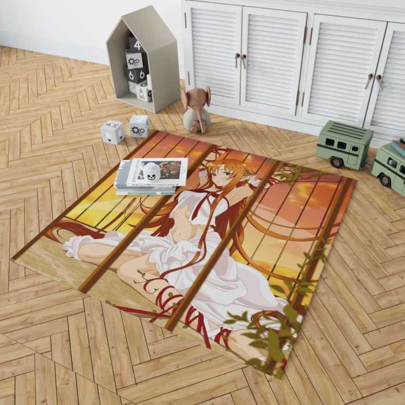 Asuna Yuuki Impactful Character Anime Rug 1