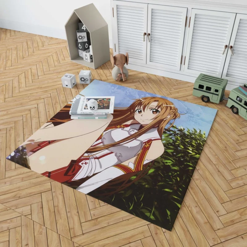 Asuna Yuuki Impactful Presence Anime Rug 1