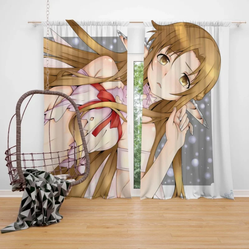 Asuna Yuuki Influence Anime Curtain