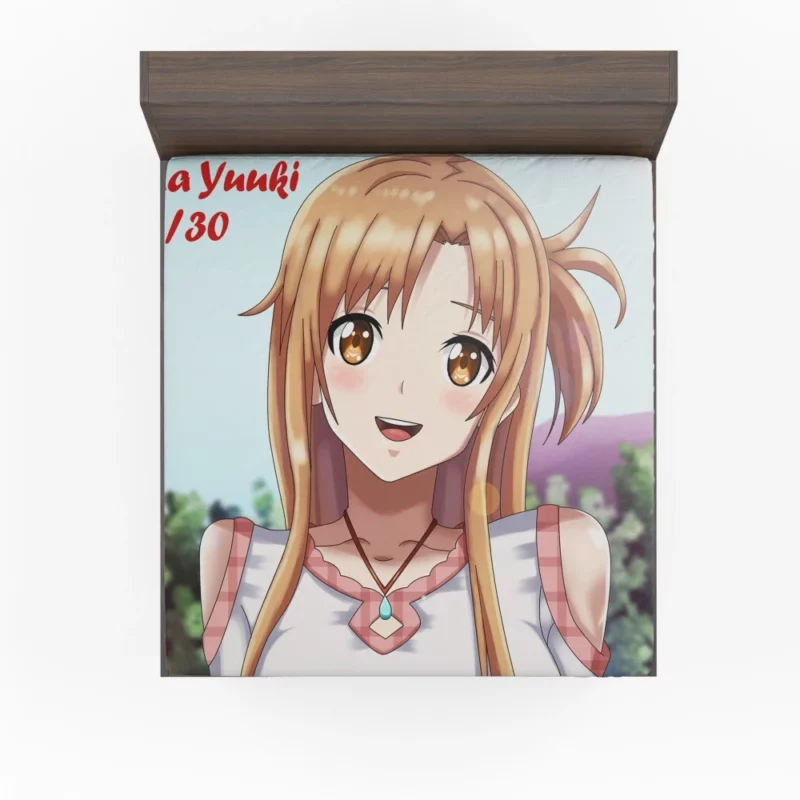 Asuna Yuuki Influence in Sword Art Online Anime Fitted Sheet