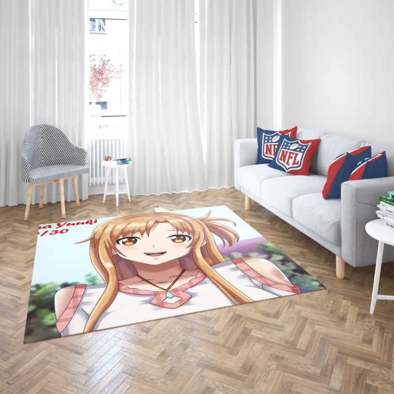 Asuna Yuuki Influence in Sword Art Online Anime Rug 2