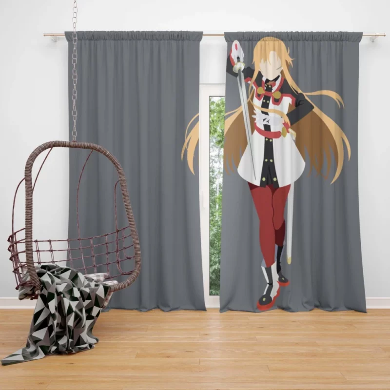 Asuna Yuuki Integral to Ordinal Scale Anime Curtain