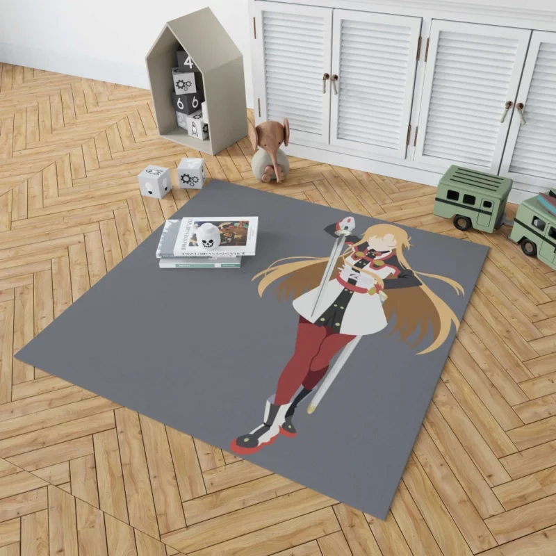 Asuna Yuuki Integral to Ordinal Scale Anime Rug 1