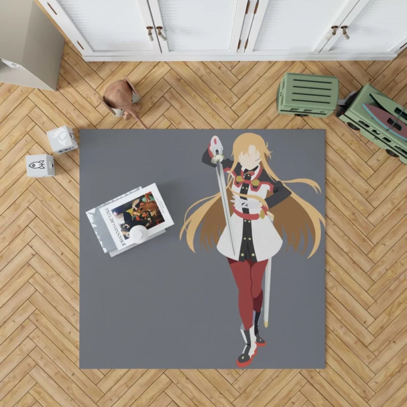 Asuna Yuuki Integral to Ordinal Scale Anime Rug