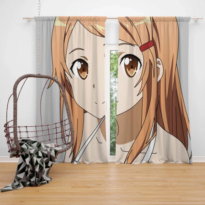 Asuna Yuuki Journey Anime Curtain