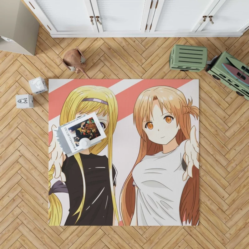 Asuna Yuuki Journey in Ordinal Scale Anime Rug