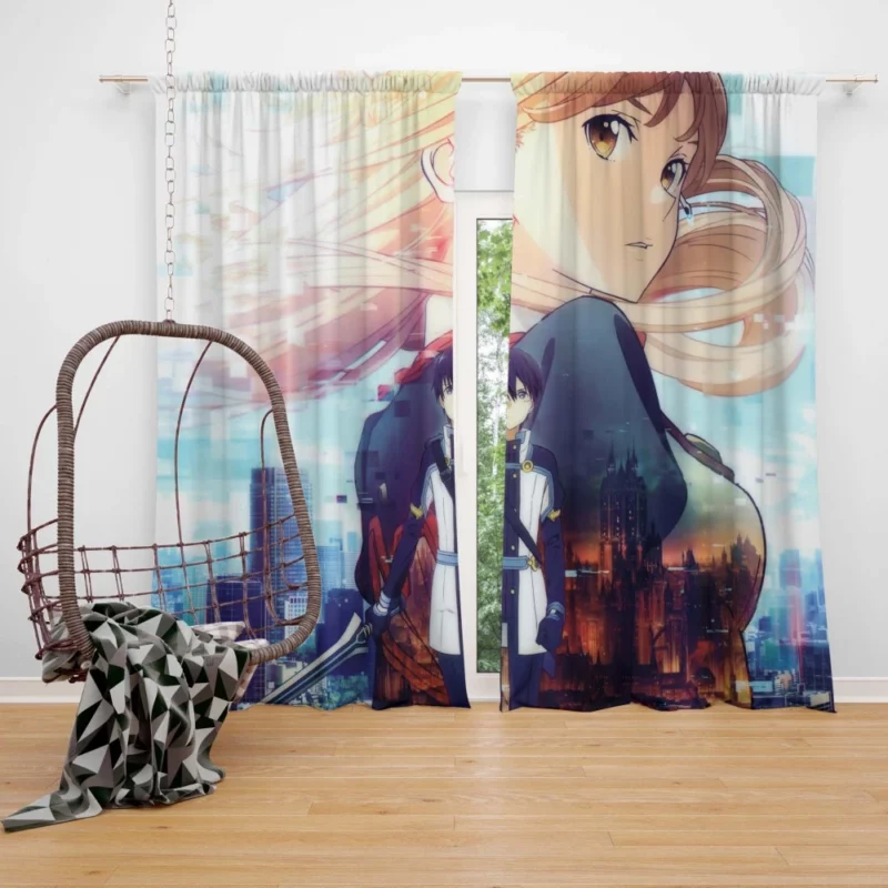 Asuna Yuuki Journey through Ordinal Scale Anime Curtain