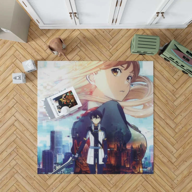 Asuna Yuuki Journey through Ordinal Scale Anime Rug