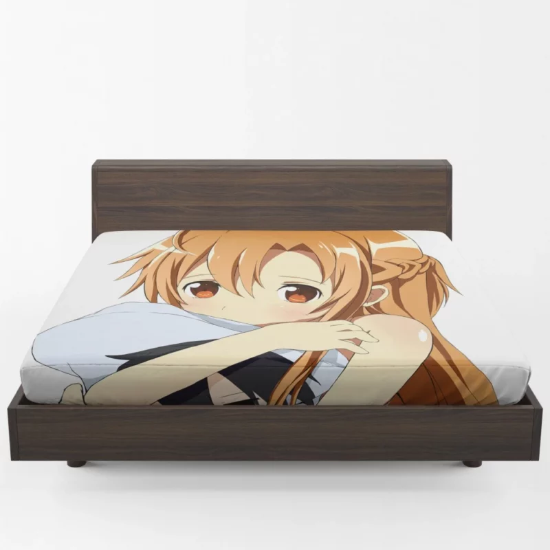 Asuna Yuuki Journey through Sword Art Online Anime Fitted Sheet 1