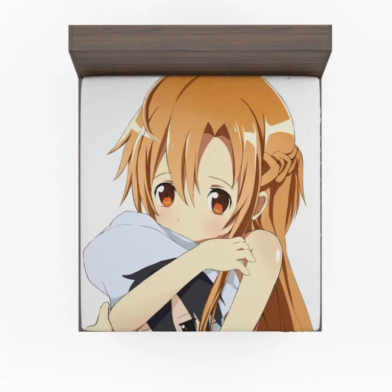 Asuna Yuuki Journey through Sword Art Online Anime Fitted Sheet