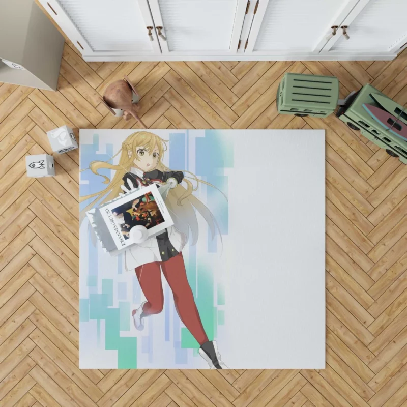 Asuna Yuuki Key Player in Ordinal Scale Anime Rug