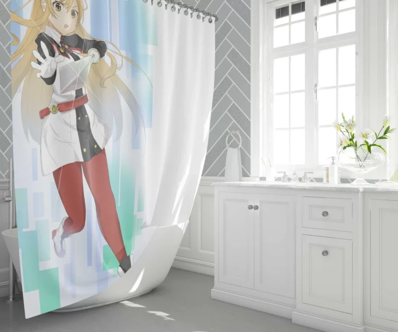 Asuna Yuuki Key Player in Ordinal Scale Anime Shower Curtain 1