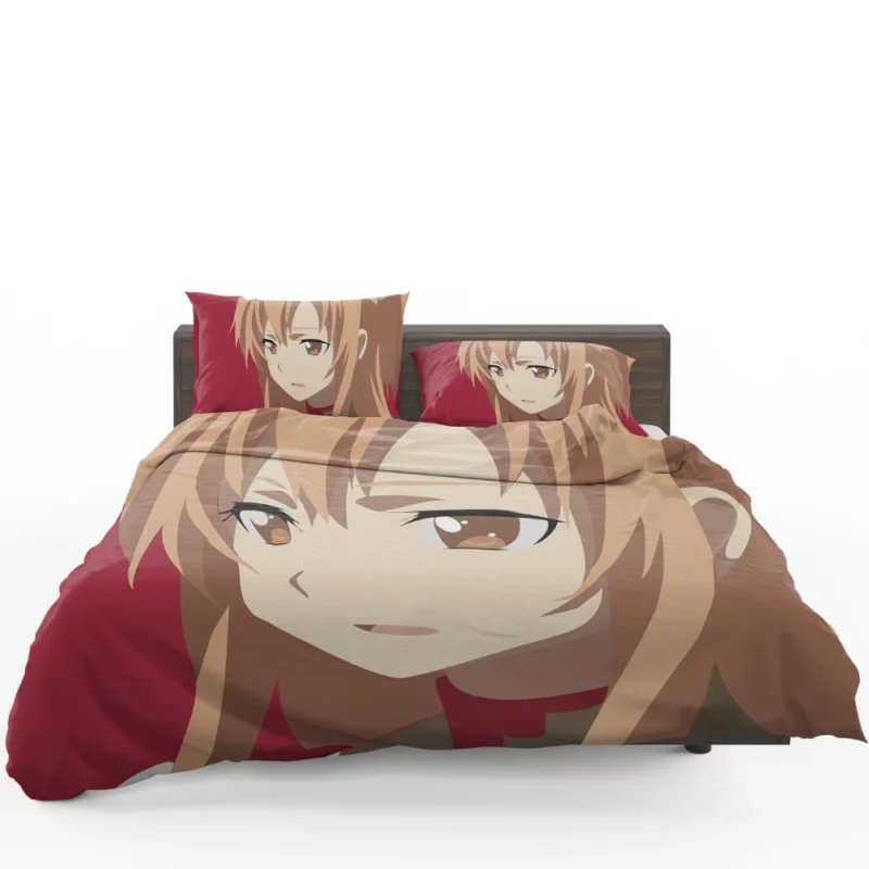 Asuna Yuuki Minimalist Art Anime Bedding Set