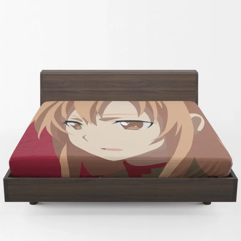 Asuna Yuuki Minimalist Art Anime Fitted Sheet 1