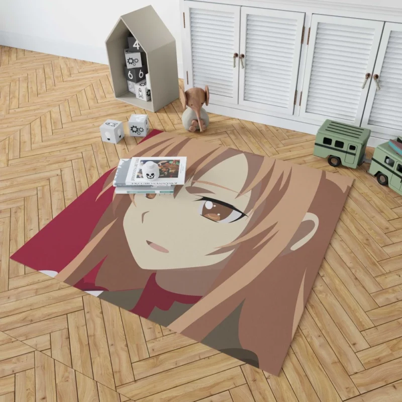 Asuna Yuuki Minimalist Art Anime Rug 1