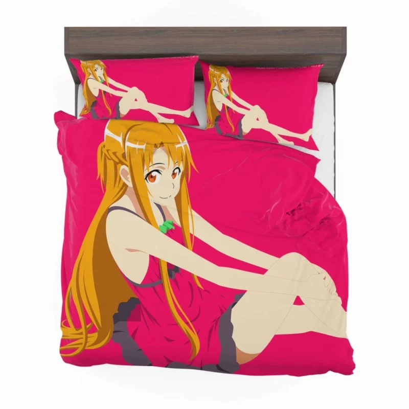 Asuna Yuuki Minimalist Heroine Anime Bedding Set 1