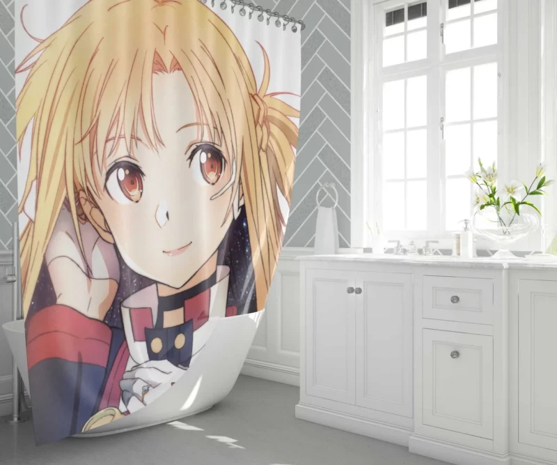 Asuna Yuuki Ordinal Scale Adventure Anime Shower Curtain 1