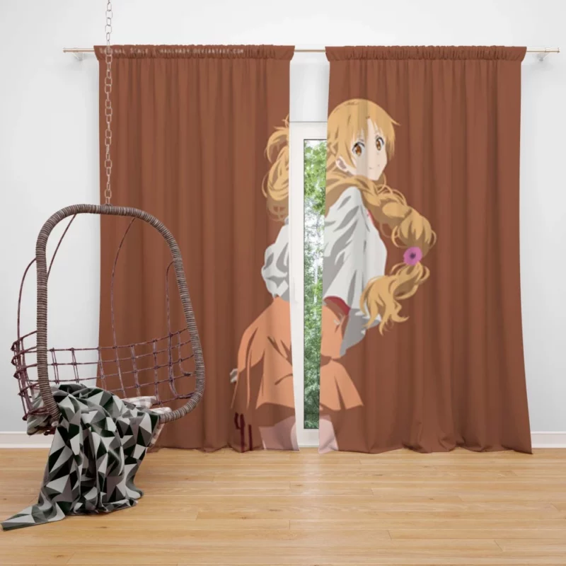 Asuna Yuuki Ordinal Scale Protagonist Anime Curtain