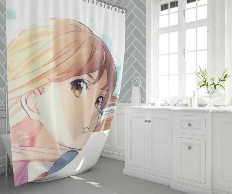 Asuna Yuuki Quest in Ordinal Scale Anime Shower Curtain 1