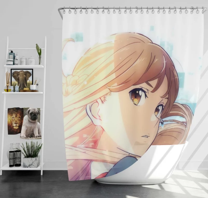 Asuna Yuuki Quest in Ordinal Scale Anime Shower Curtain