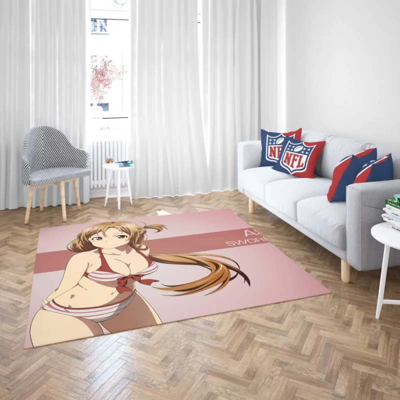 Asuna Yuuki Reality Warrior Anime Rug 2