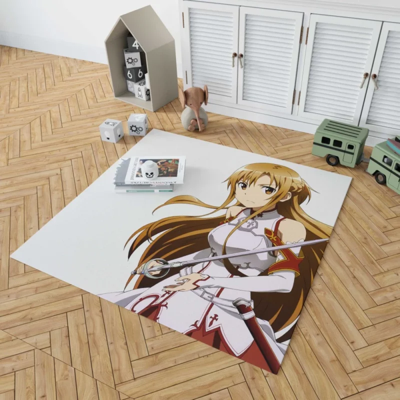 Asuna Yuuki Remarkable Character Anime Rug 1