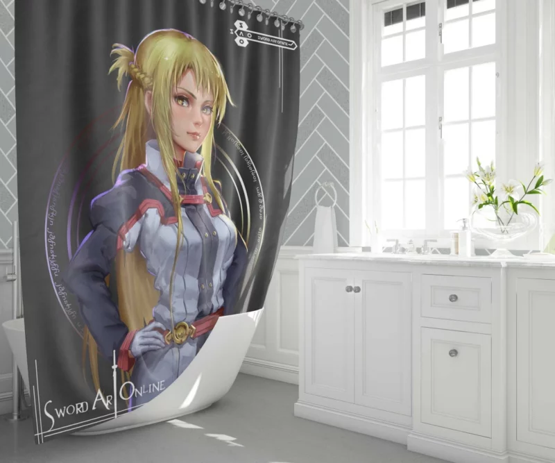 Asuna Yuuki Role in Ordinal Scale Anime Shower Curtain 1