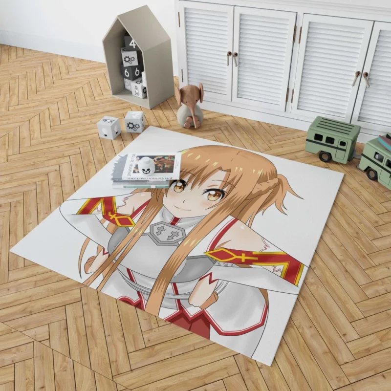 Asuna Yuuki Shining in Sword Art Online Anime Rug 1