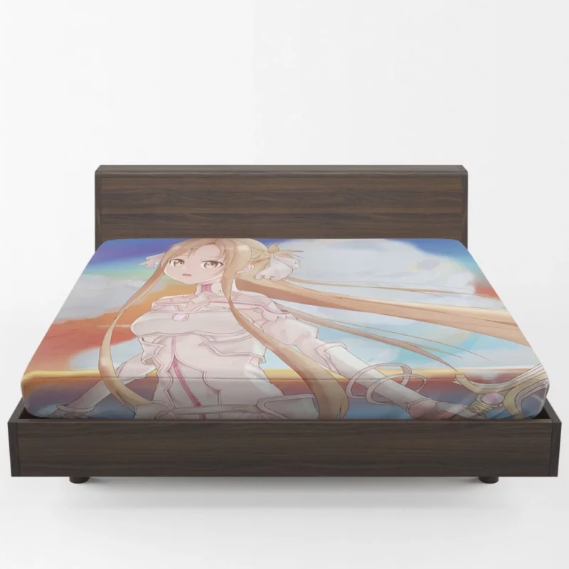 Asuna Yuuki Significance in Sword Art Online Anime Fitted Sheet 1