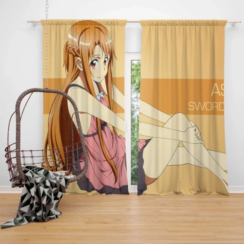 Asuna Yuuki Sword Art Online Star Anime Curtain